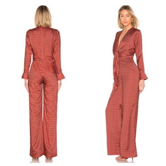 ALEXIS Shona Jumpsuit in Rouge Polo - Picture 9 of 9